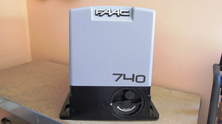 Giới thiệu motor cổng FAAC 740 tự động