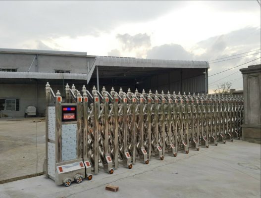 Cổng xếp hiện đại và chất lượng Đánh giá chung về sản phẩm cổng xếp