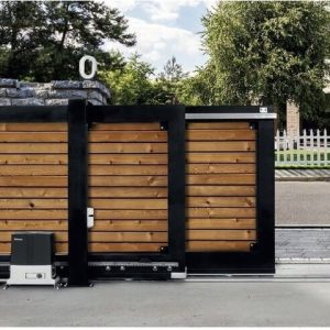 Motor cổng lùa đem lại tính thẩm mỹ