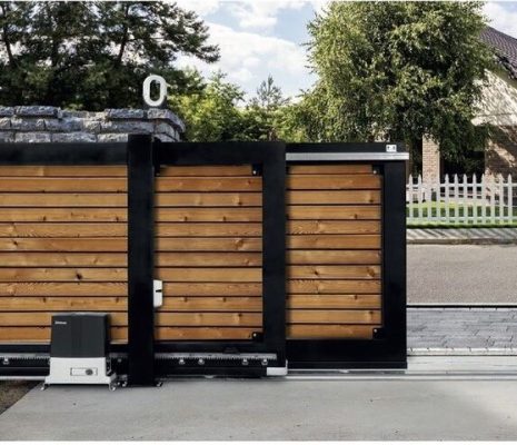 Motor cổng lùa đem lại tính thẩm mỹ