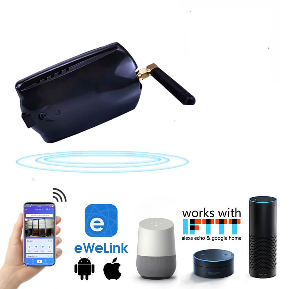 báo giá sản phẩm ewelink Điều khiển cửa cổng từ xa thông qua điện thoại