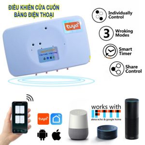 Bộ điều khiển cổng từ xa bằng điện thoại Tuya