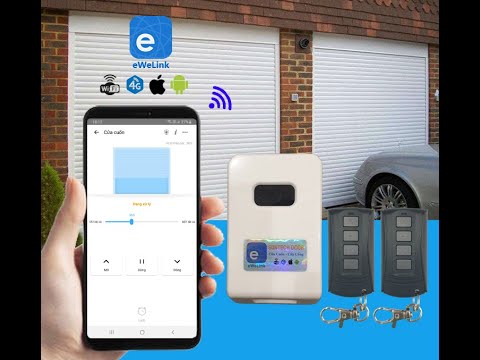 phụ kiện từ eWeLink chính hãng Sản phẩm hỗ trợ đem lại trải nghiệm vận hành cửa cổng tốt nhất