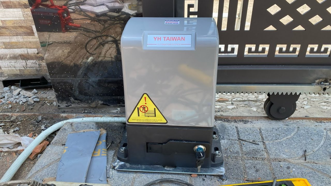 Báo giá motor cổng lùa tự động Giá bán bộ cổng lùa tự động