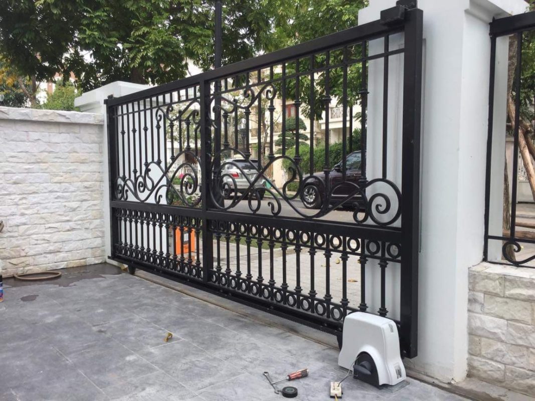 lắp đặt cổng lùa tự động